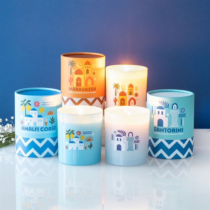 Marrakesh Amber & Saffron Scented Candle - Image 5