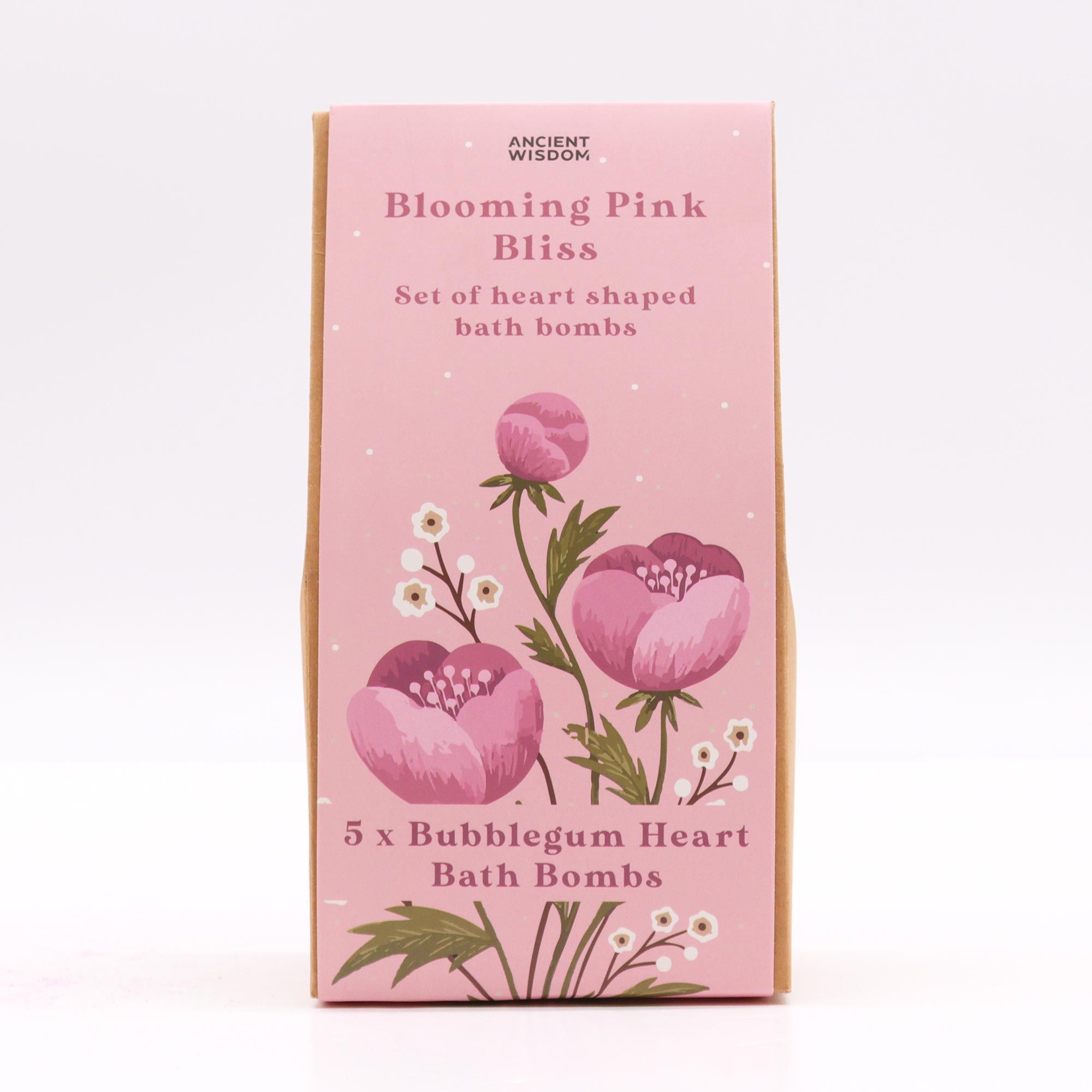 Blooming Pink Bliss Bath Heart Gift Set - Image 2