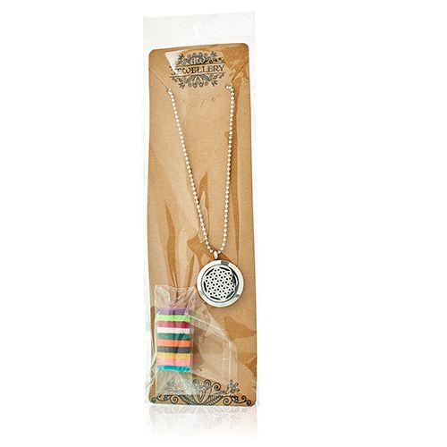 Aromatherapy Diffuser Necklace - Flower of Life 25mm - Image 4