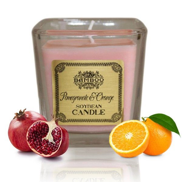 Soybean Candles - Pomegranate & Orange - Image 10