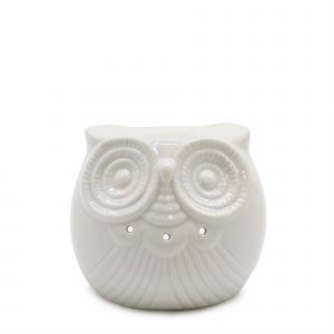 Classic White Oil Burner - Short Owl