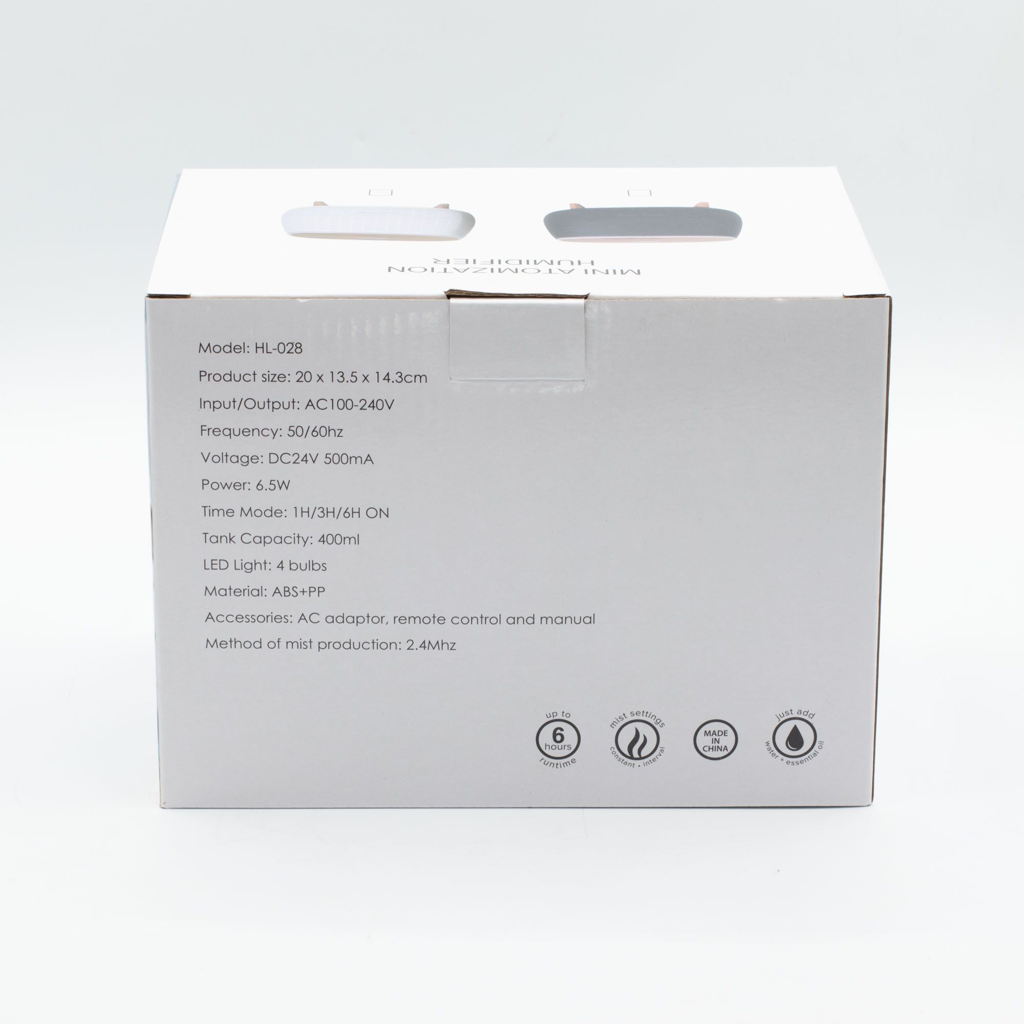 Futuristic Ribbed Aroma Diffuser with Colour-Changing Light - Image 7