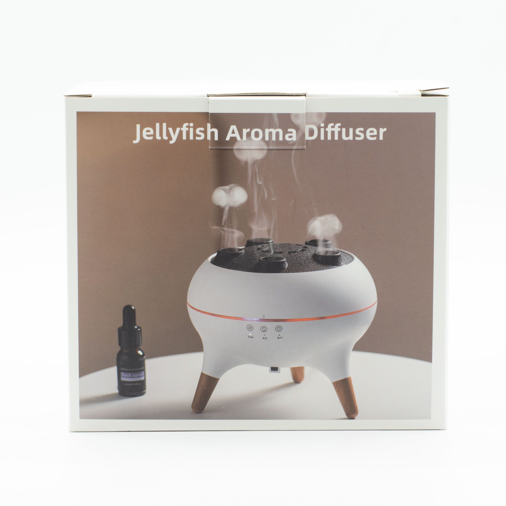 Jellyfish Puff Effect Aroma Diffuser with Colour-Changing LED - Image 3