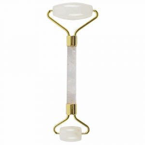 Gemstone Face Roller - Rock Quartz