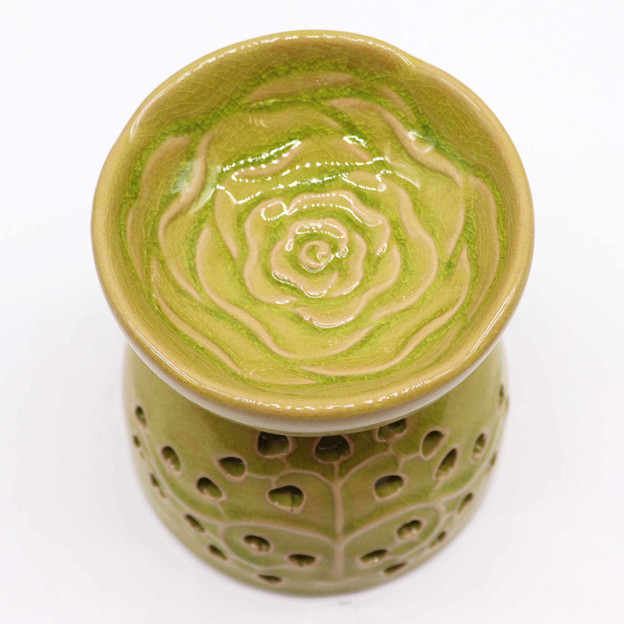 Tree of Life Oil Burner - Lime - Image 3