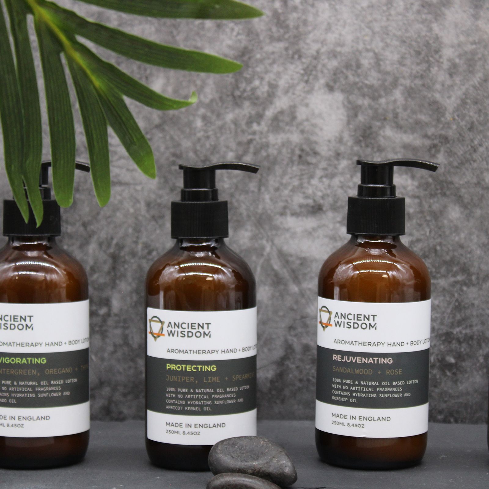 Juniper, Lime & Spearmint Hand & Body Lotion 250ml - Image 3