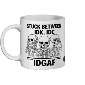 Stuck Between .... Ceramic Mug 11oz