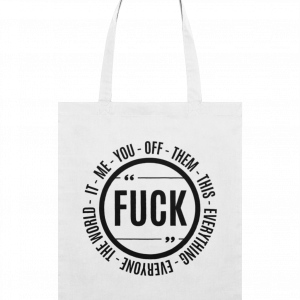 Fuck Light Tote Bag