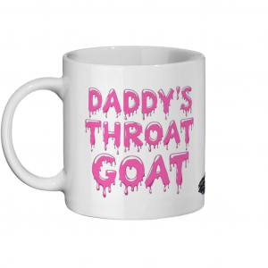 Daddy's Throat Goat Ceramic Mug 11oz