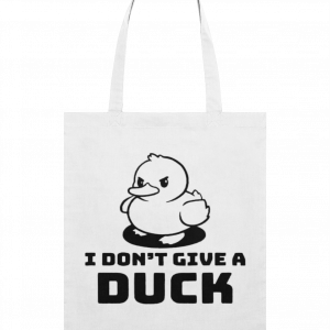 I Don't Give A Duck Stanley/Stella Light Tote Bag