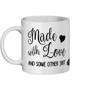 Made With Love Ceramic Mug 11oz