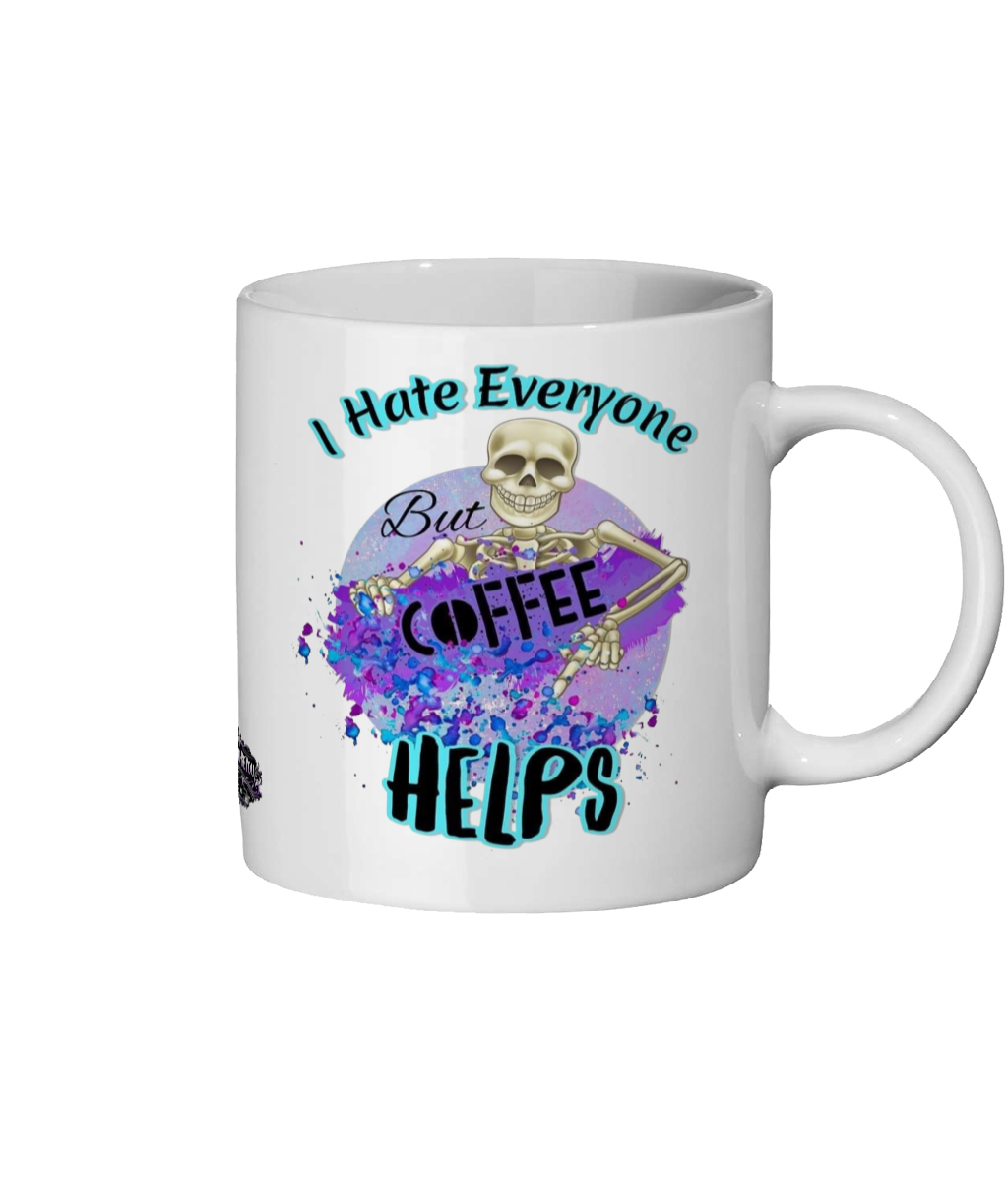 I Hate Everyone Mug 11oz - Image 4