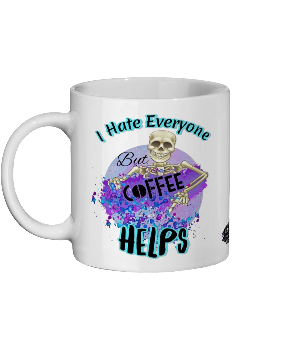 I Hate Everyone Mug 11oz - Image 2