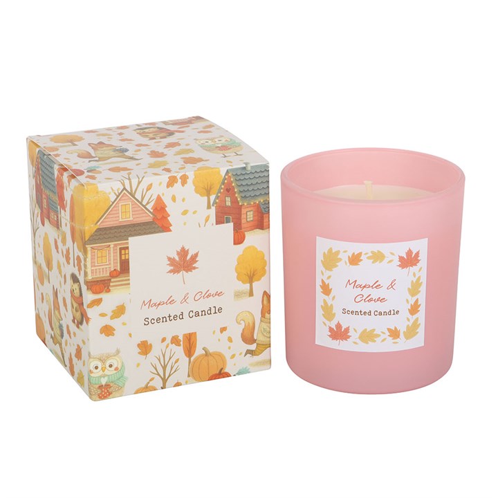 Maple & Clove Scented Candle - Image 2