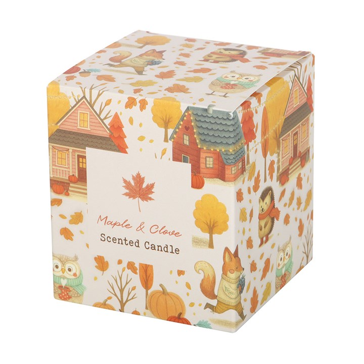 Maple & Clove Scented Candle - Image 4