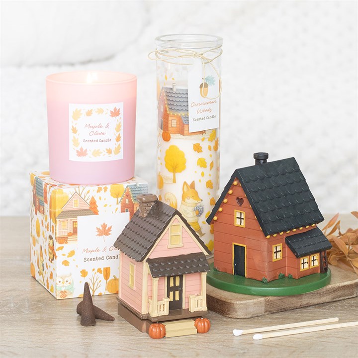Cinnamon Woods Scented Tube Candle - Image 5