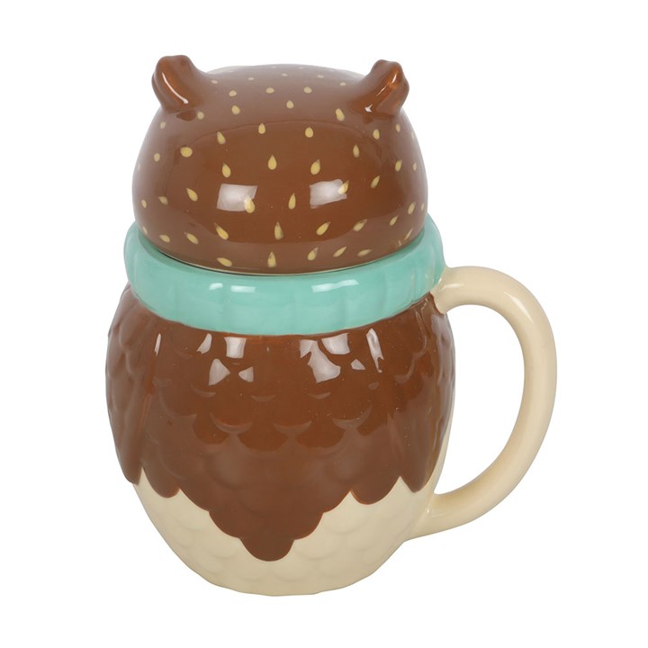 Oliver Owl Lidded Mug - Image 5