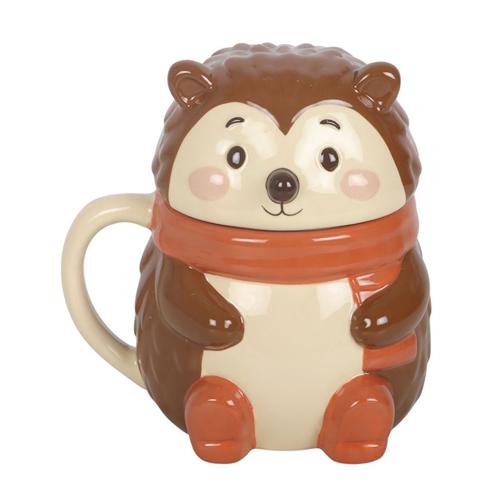 Hazel Hedgehog Lidded Mug - Image 2