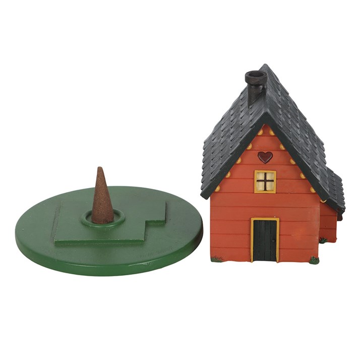 Brown House Incense Cone Burner - Image 3