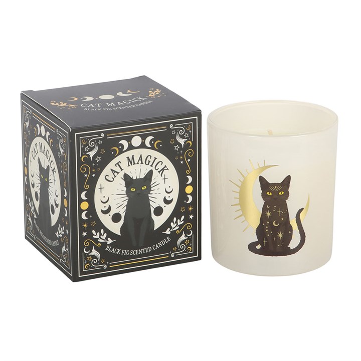 Black Cat Magick Black Fig Candle - Image 2