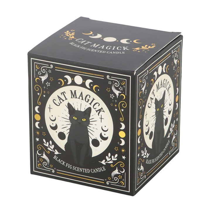 Black Cat Magick Black Fig Candle - Image 4