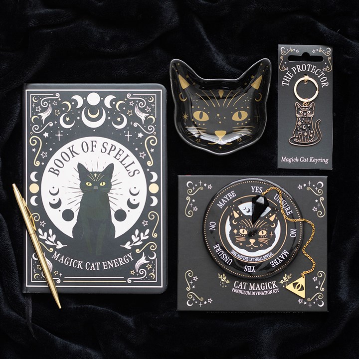 Black Cat Magick Pendulum Divination Kit - Image 4