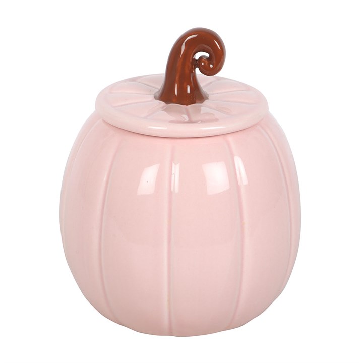 Pink Curly Pumpkin Oil Burner - Image 3