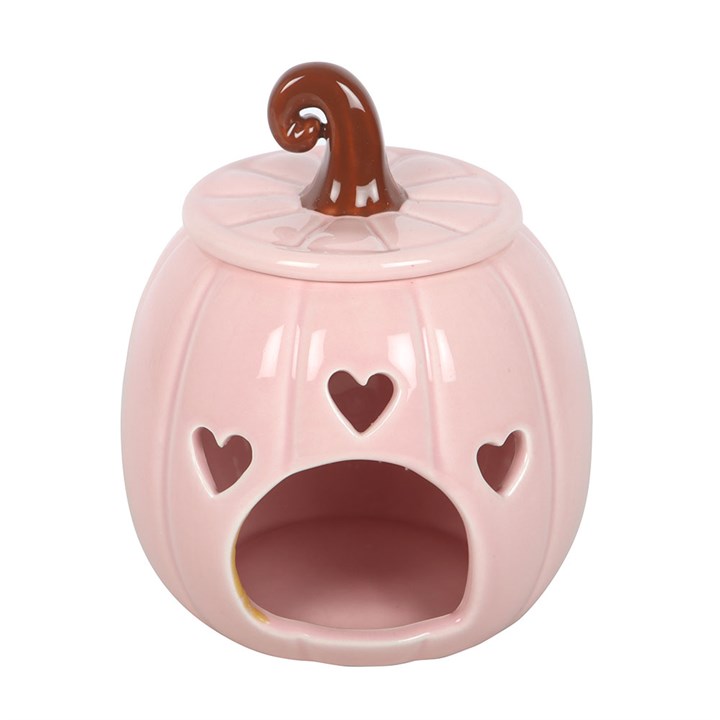 Pink Curly Pumpkin Oil Burner - Image 5