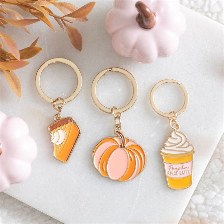 Pumpkin Spice Latte Keyring - Image 5