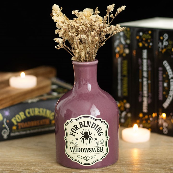 Widowsweb Potion Bottle Vase and Candle Holder - Image 2