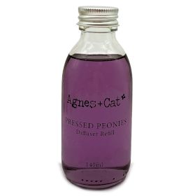 Agnes + Cat Reed Diffuser Refill - Pressed Peonies 150ml - Image 6