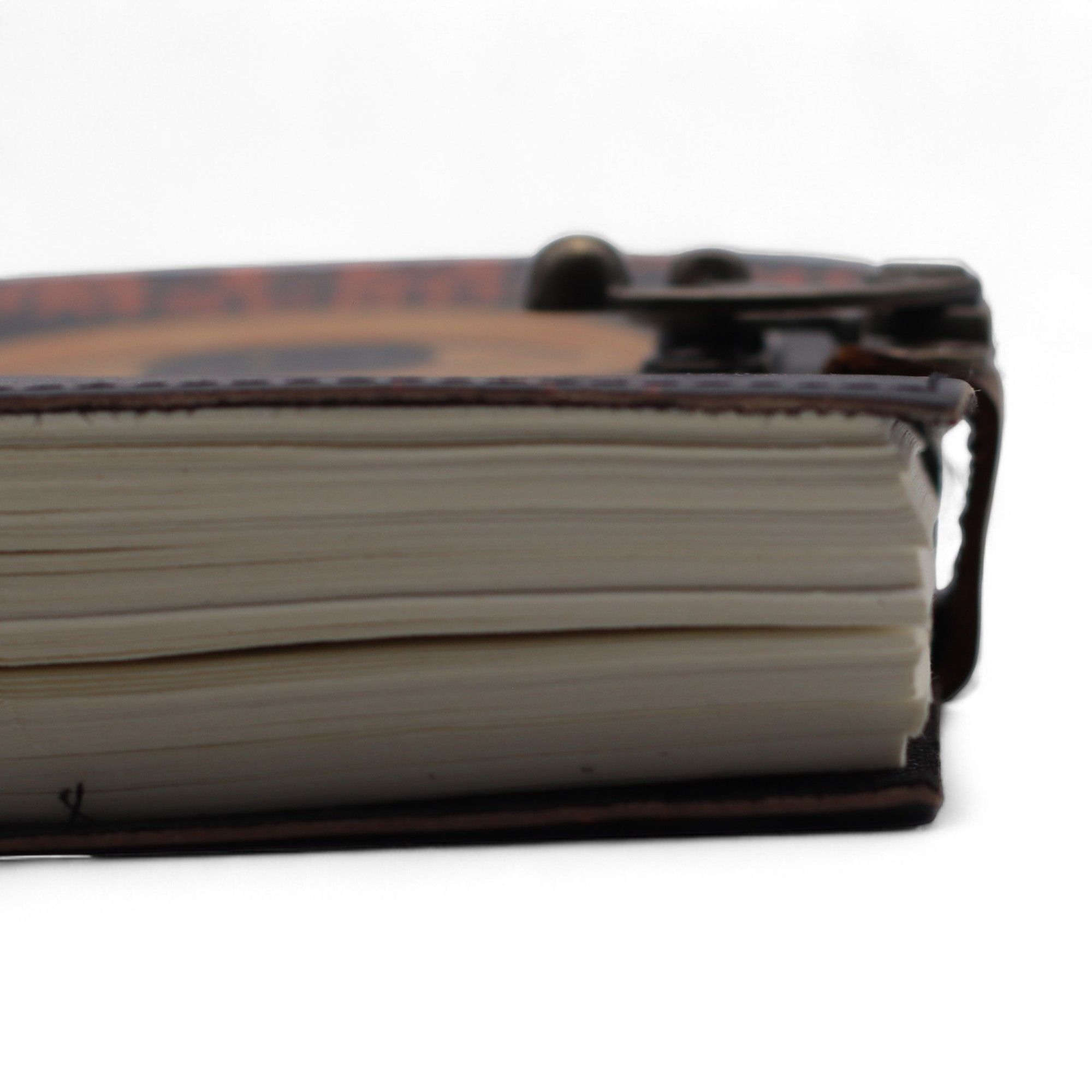 Leather Printed Notebook – Stop Doom Scrolling - 17.8x12.7 cm - Image 5