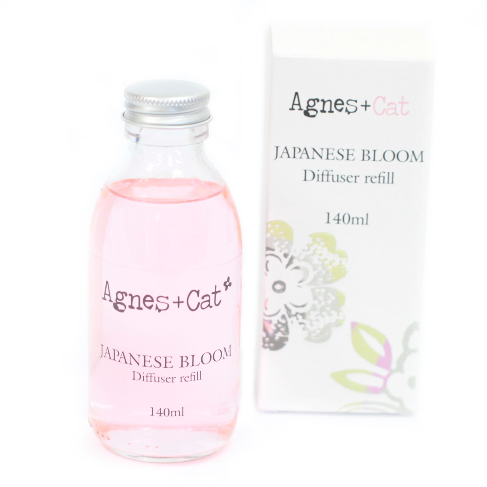 Agnes + Cat Reed Diffuser Refill - Japanese Bloom 150ml - Image 2