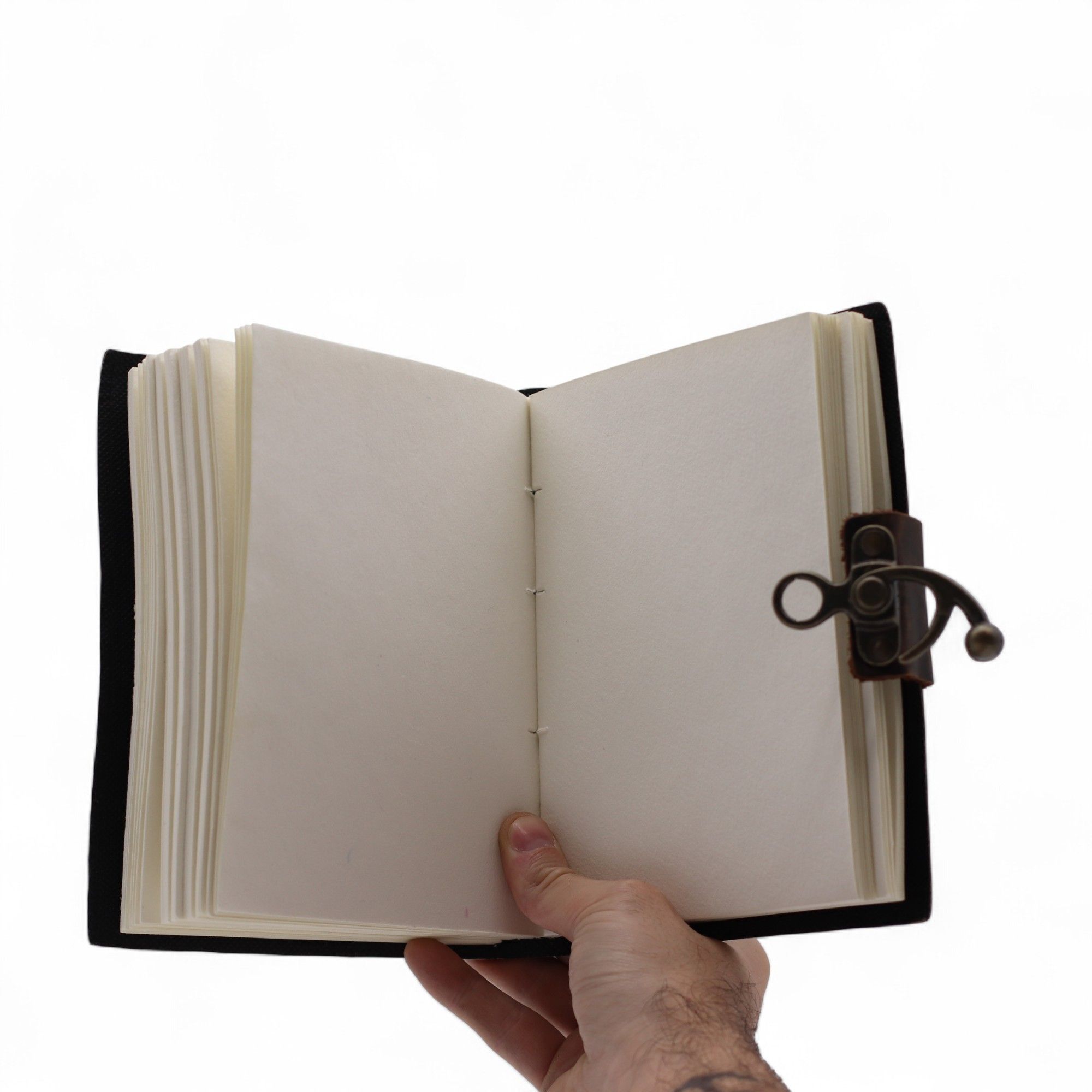 Leather Printed Notebook – Stop Doom Scrolling - 17.8x12.7 cm - Image 6