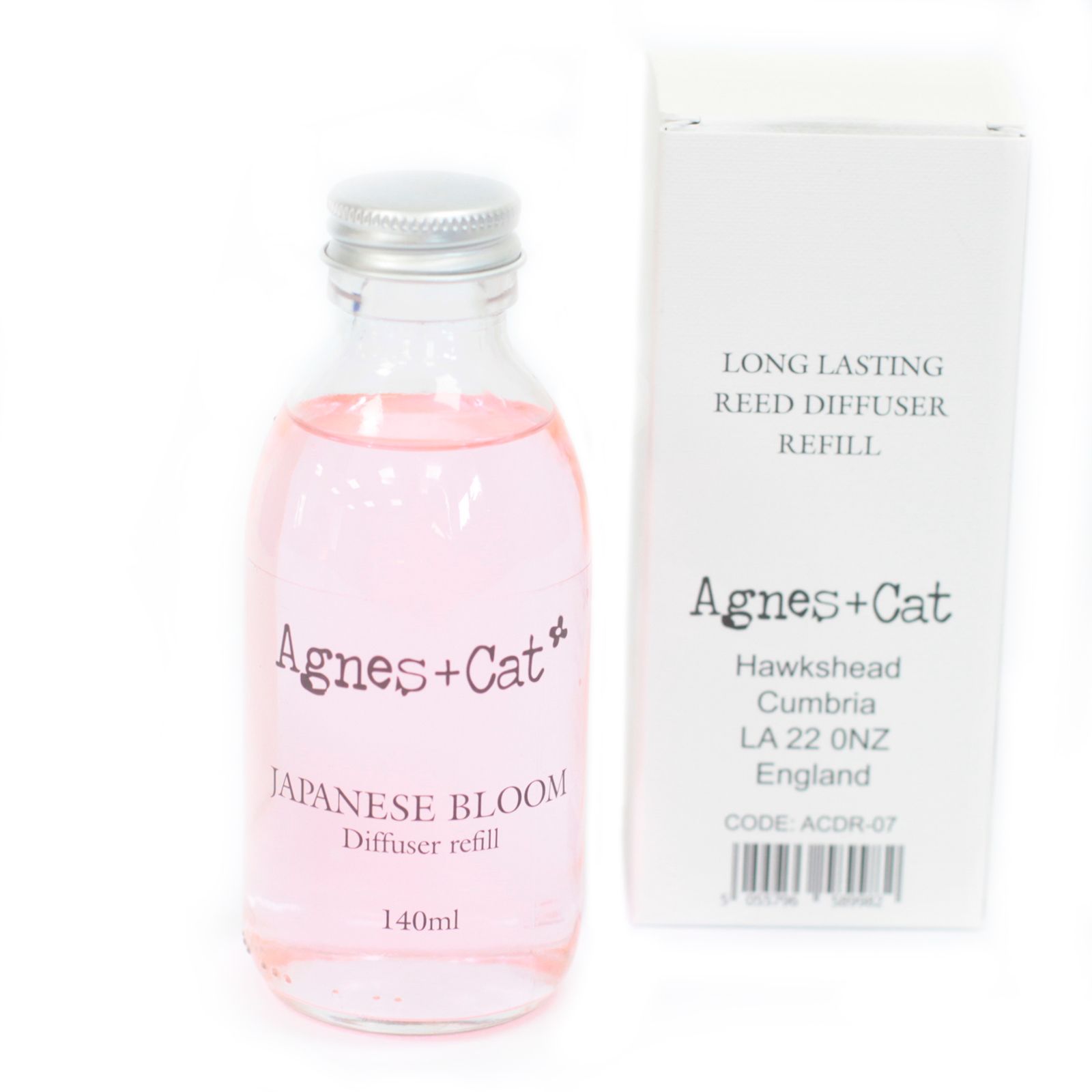 Agnes + Cat Reed Diffuser Refill - Japanese Bloom 150ml - Image 3