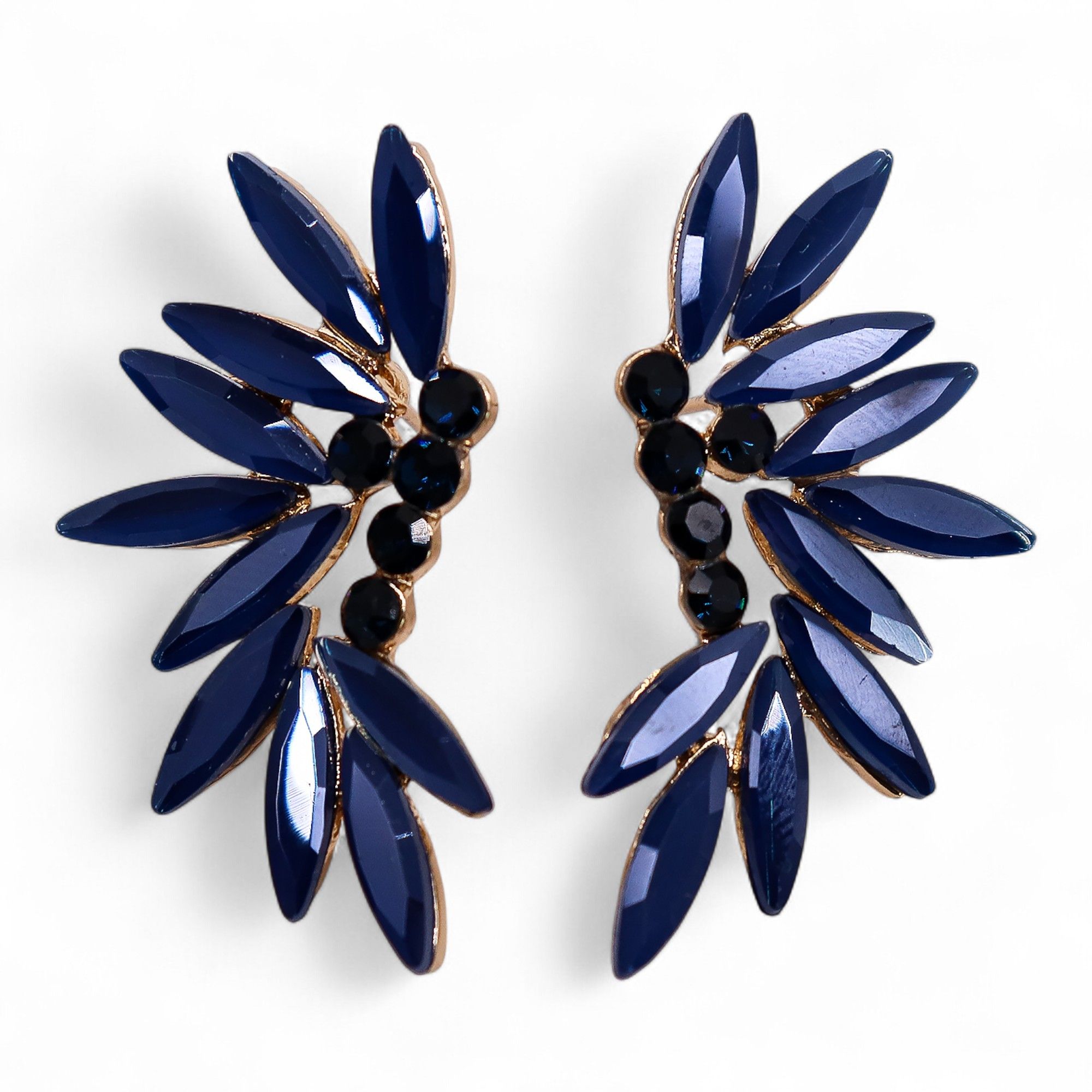 Royal Blue - Vintage Glass - Faries - Earrings - Image 7