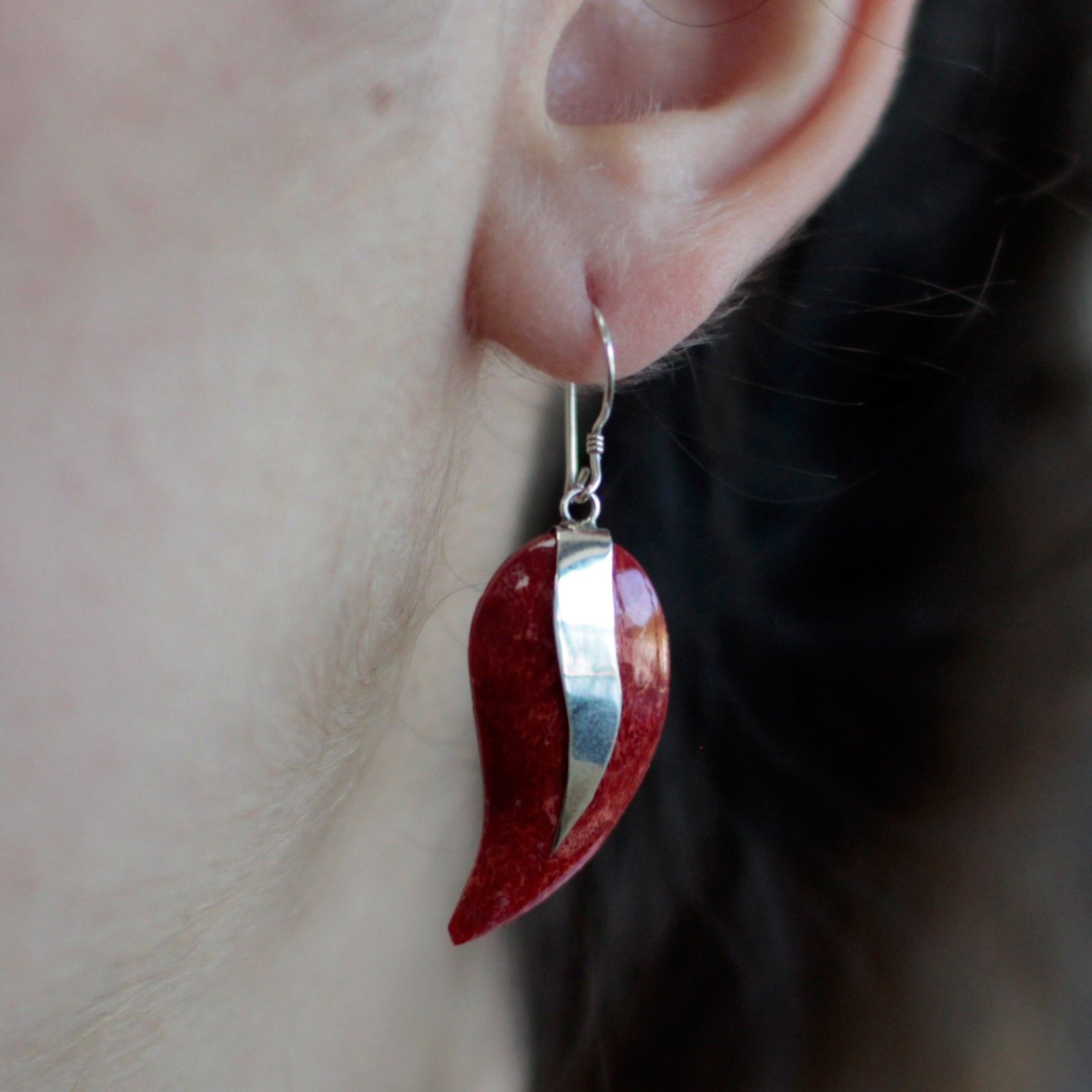 925 Silver Earrings - Mangos - Image 4
