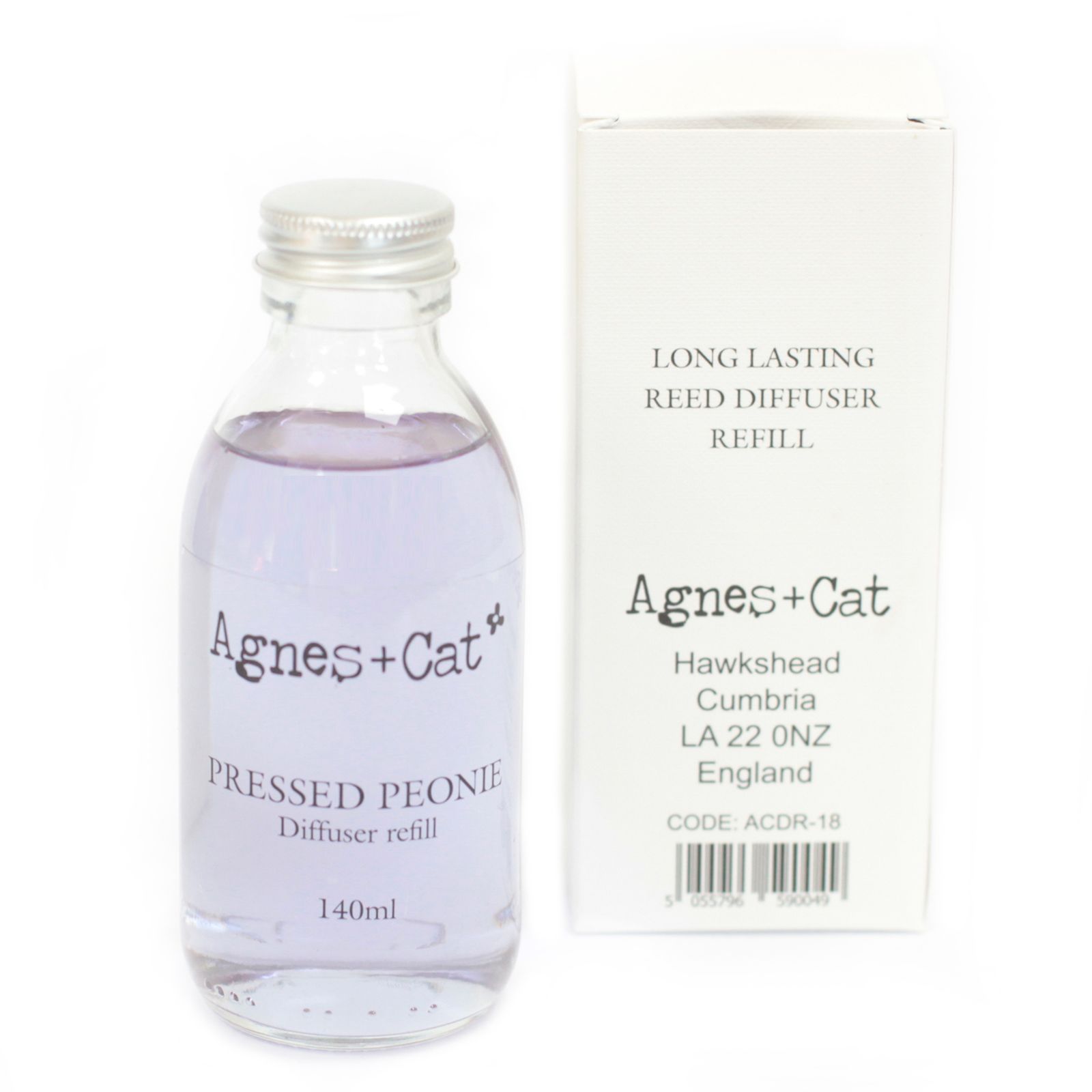 Agnes + Cat Reed Diffuser Refill - Pressed Peonies 150ml - Image 5