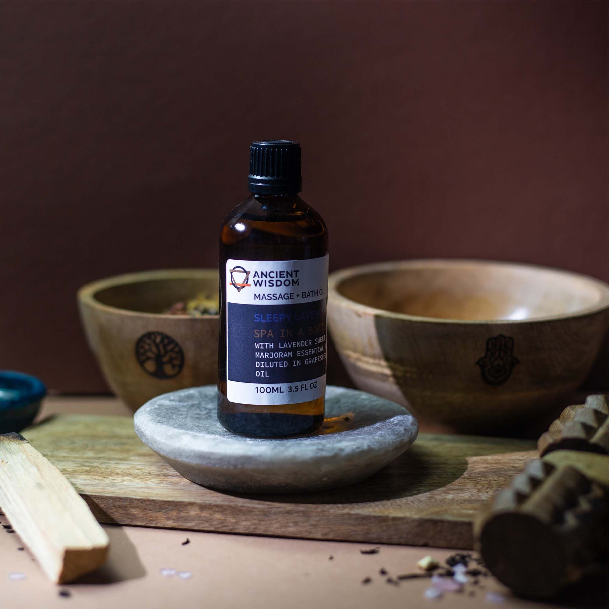 Warm & Uplifting Massage Oil - 100ml - Image 7