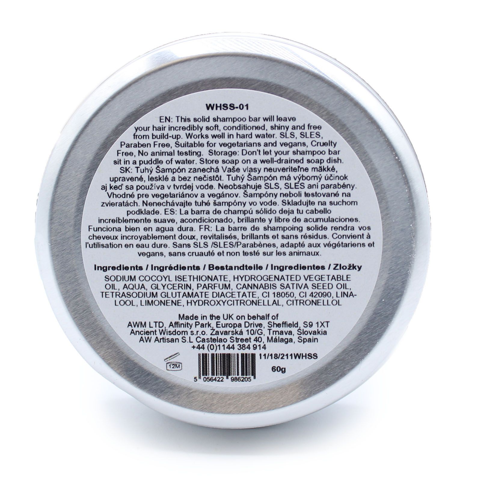Wild Hare Solid Shampoo 60g - Orchid - Image 2