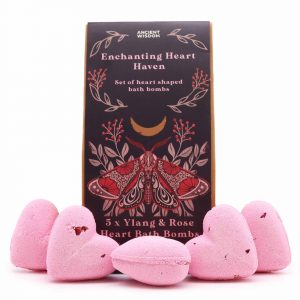 Enchanting Heart Heaven Bath Heart Gift Set