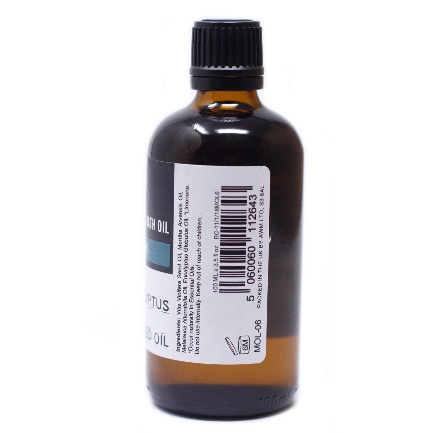 Warm & Uplifting Massage Oil - 100ml - Image 2