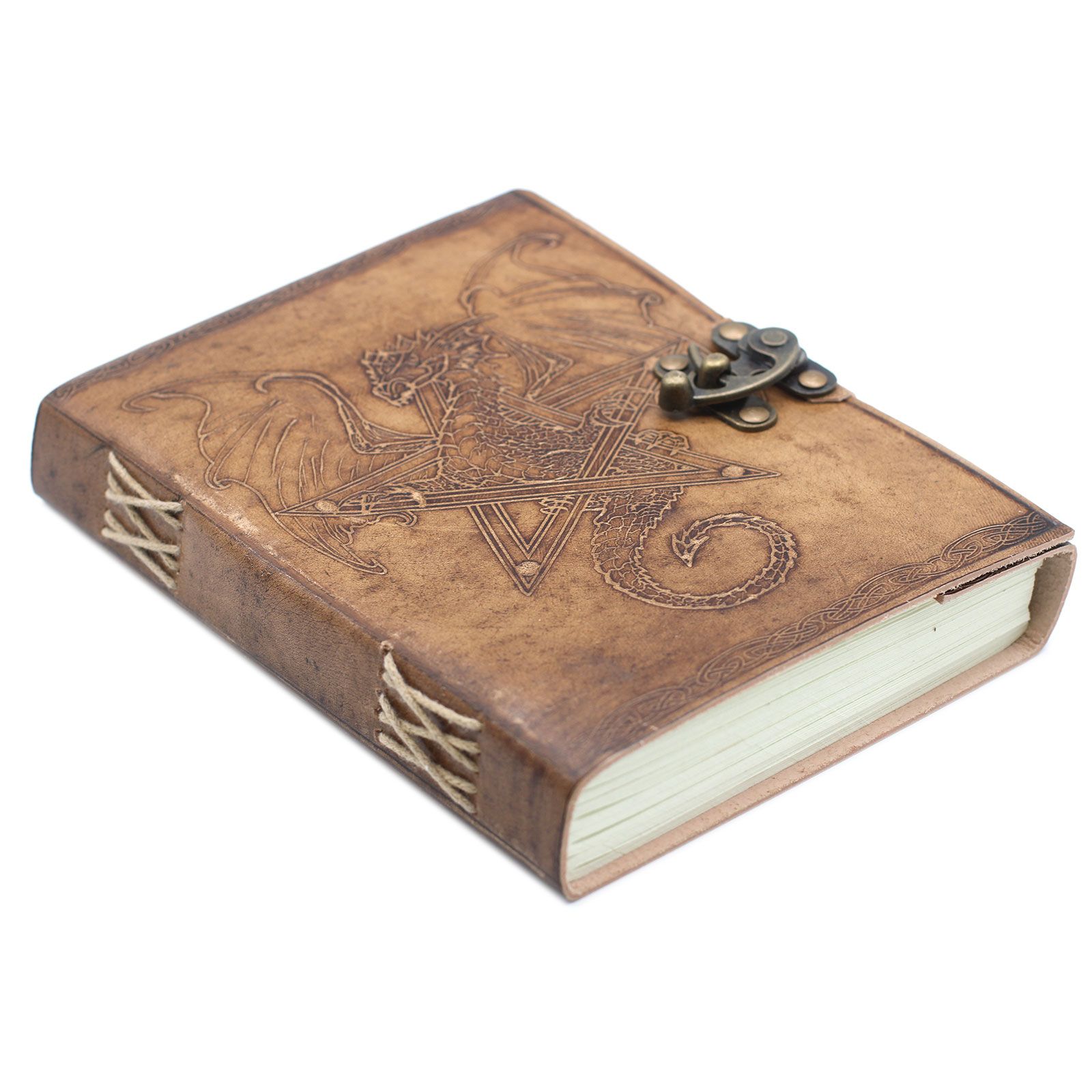 Leather Dragon Notebook (6x8") - Image 2