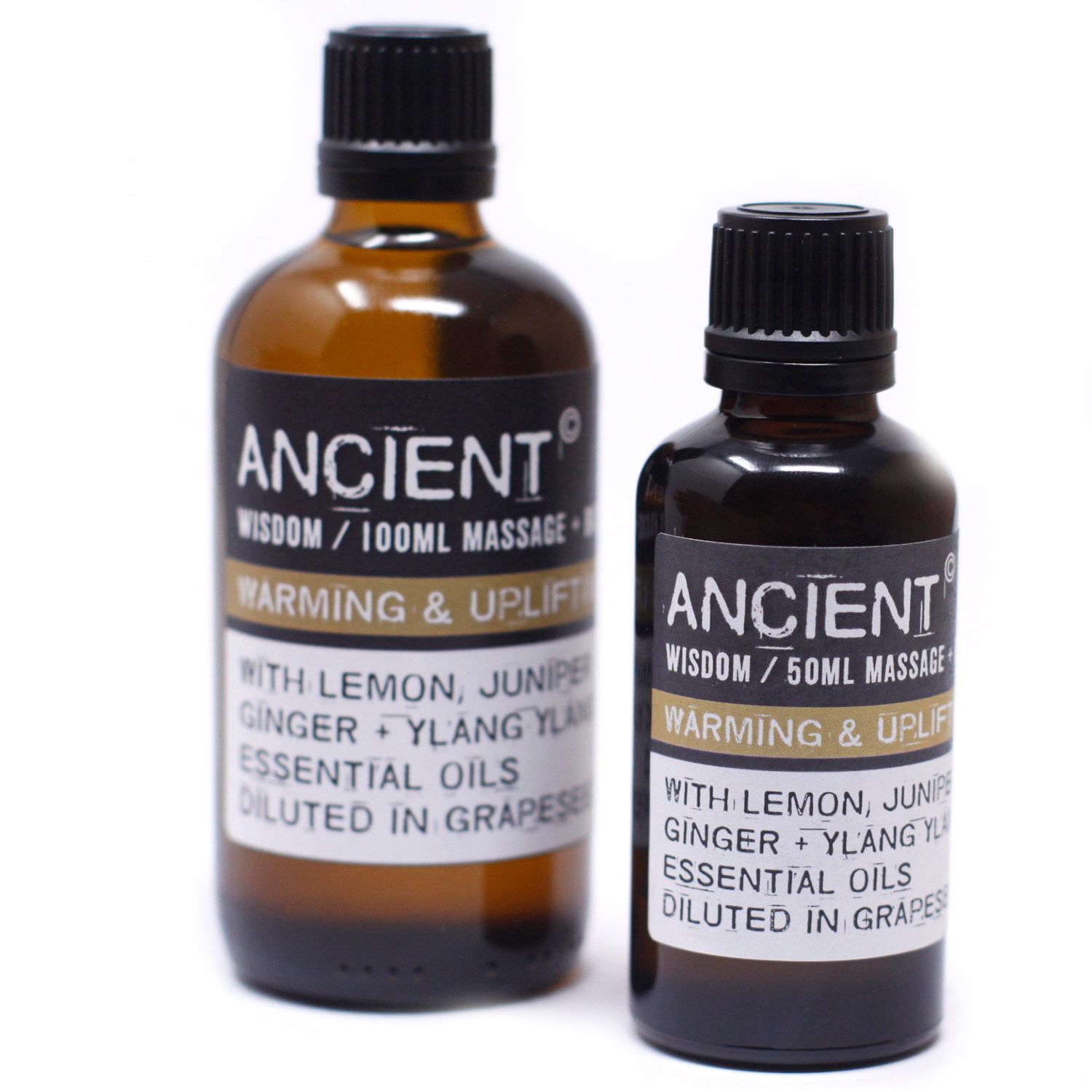 Warm & Uplifting Massage Oil - 50ml - Image 3