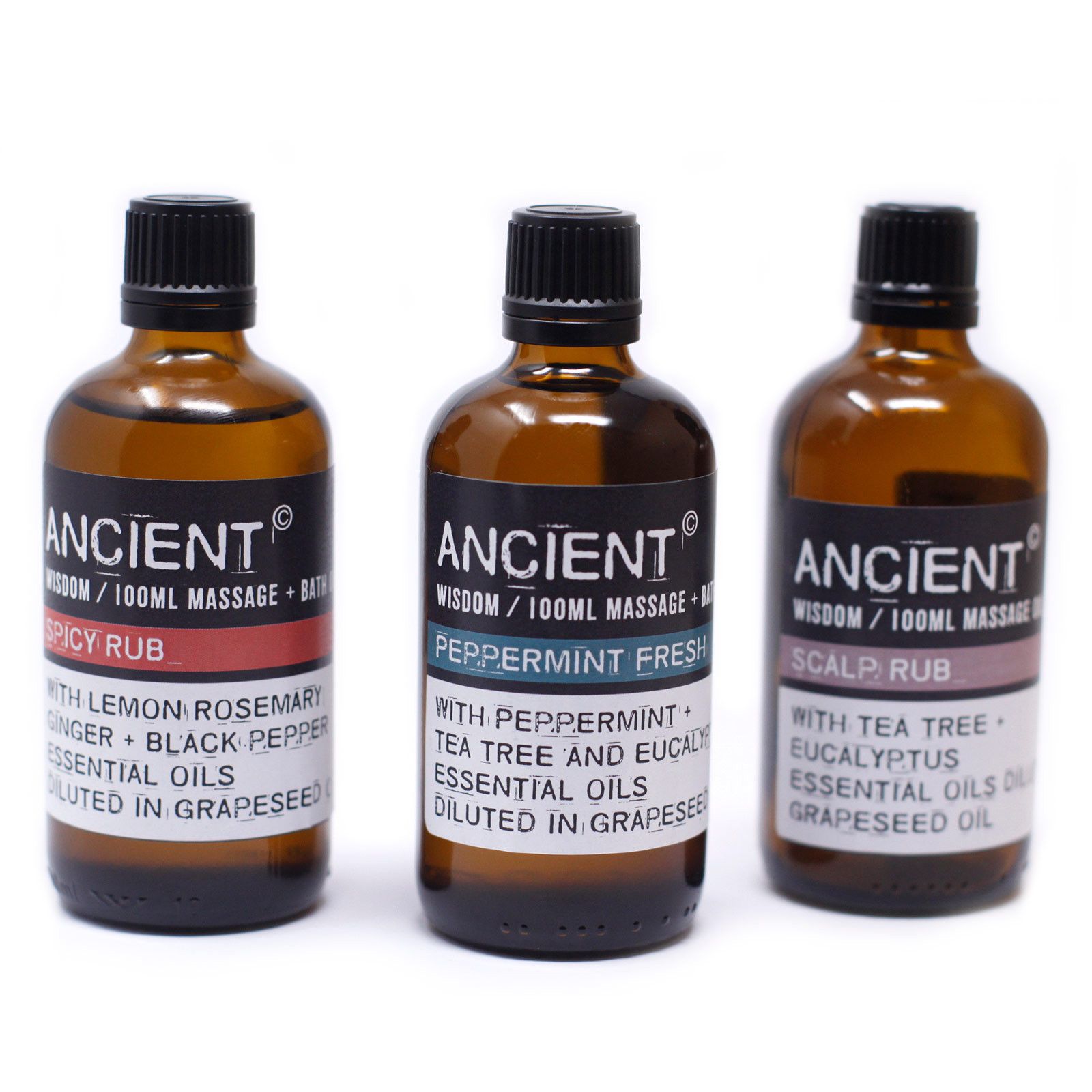 Warm & Uplifting Massage Oil - 100ml - Image 3