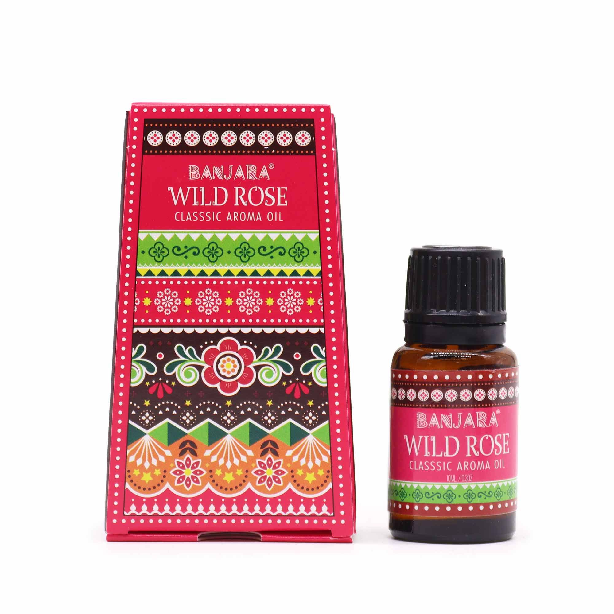 Banjara Indian Fragrance Oil 10ml - Wild Rose - Image 2