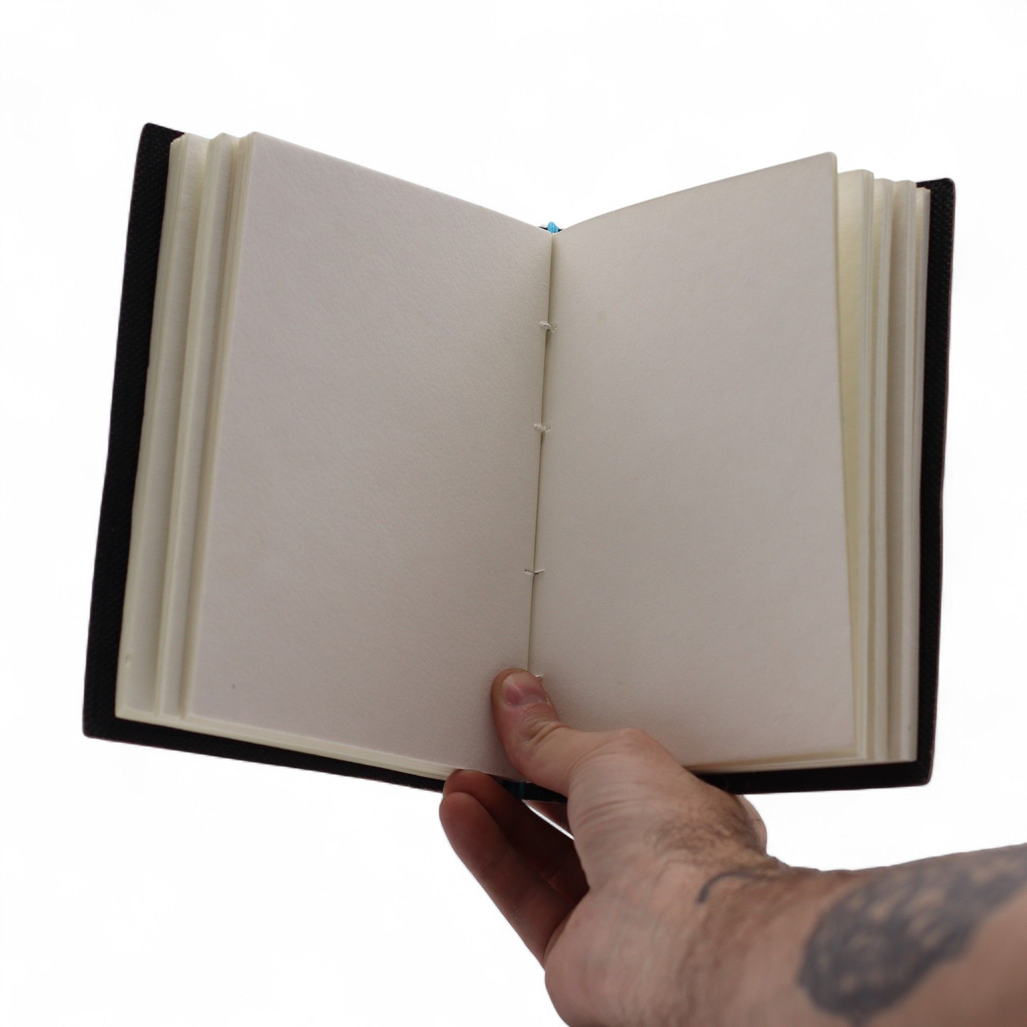 Leather Printed Notebook – My Chakras Are Aligned AF - 17.8×12.7 cm - Image 5