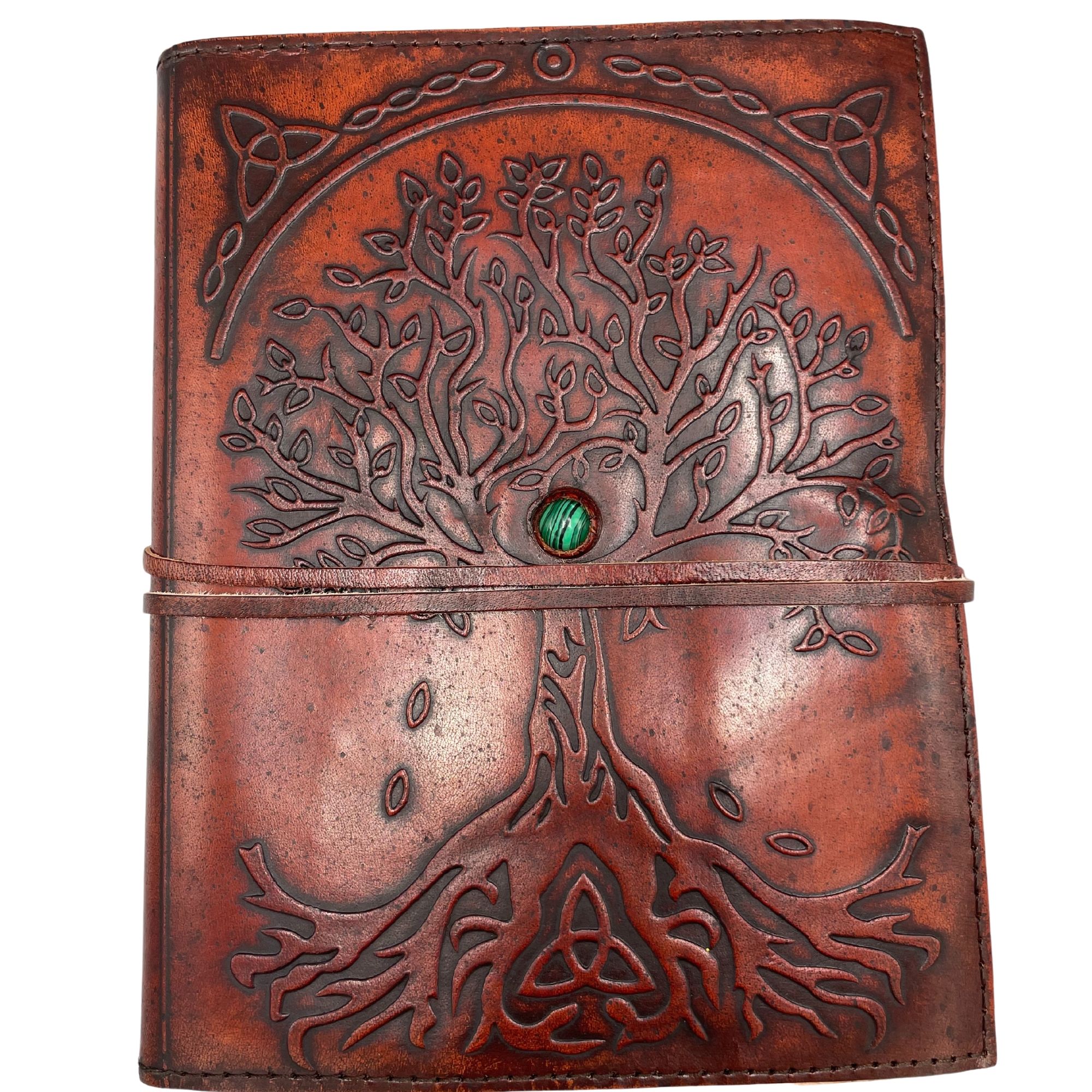 Large Tree of Life Leather Journal – 20x16x2cm - Image 2