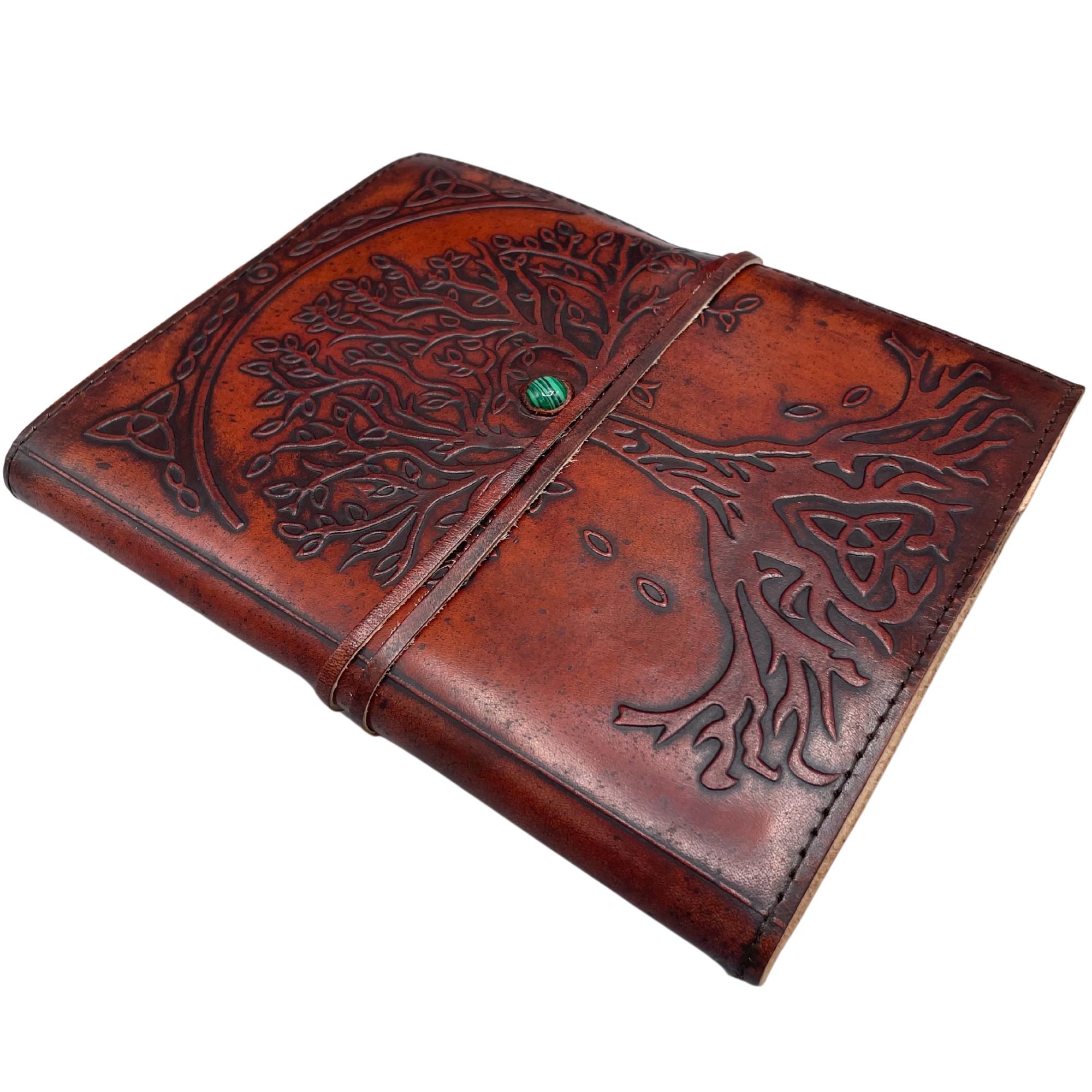Large Tree of Life Leather Journal – 20x16x2cm - Image 3