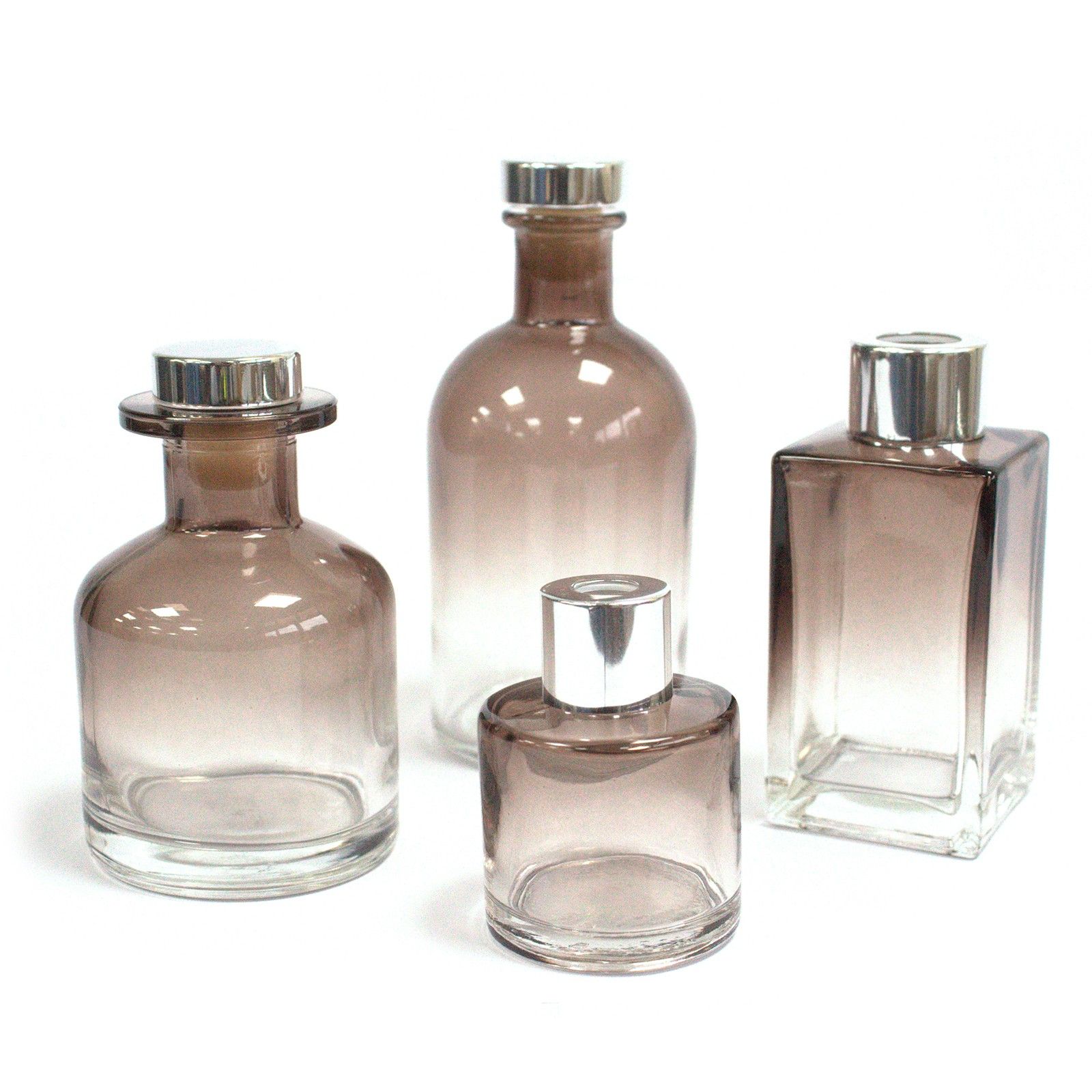 100ml Square Long Reed Diffuser Bottle - Charcoal - Image 2